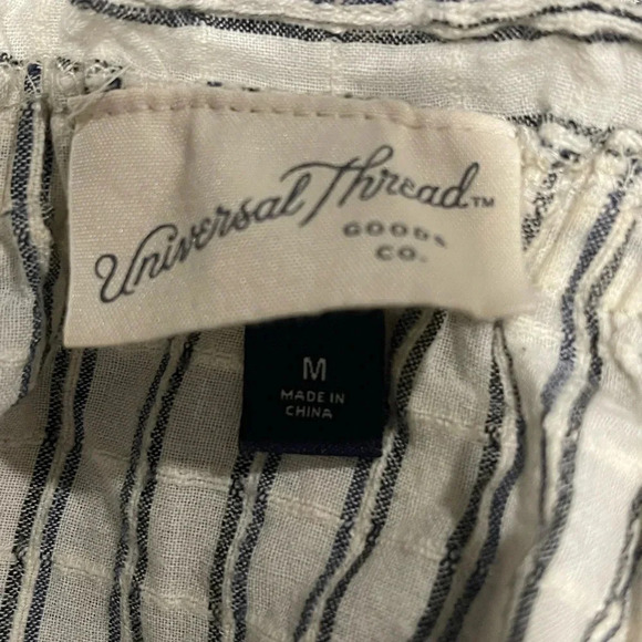 Universal Thread Medium Floral and Striped Print Tank Top - Picture 4 of 4